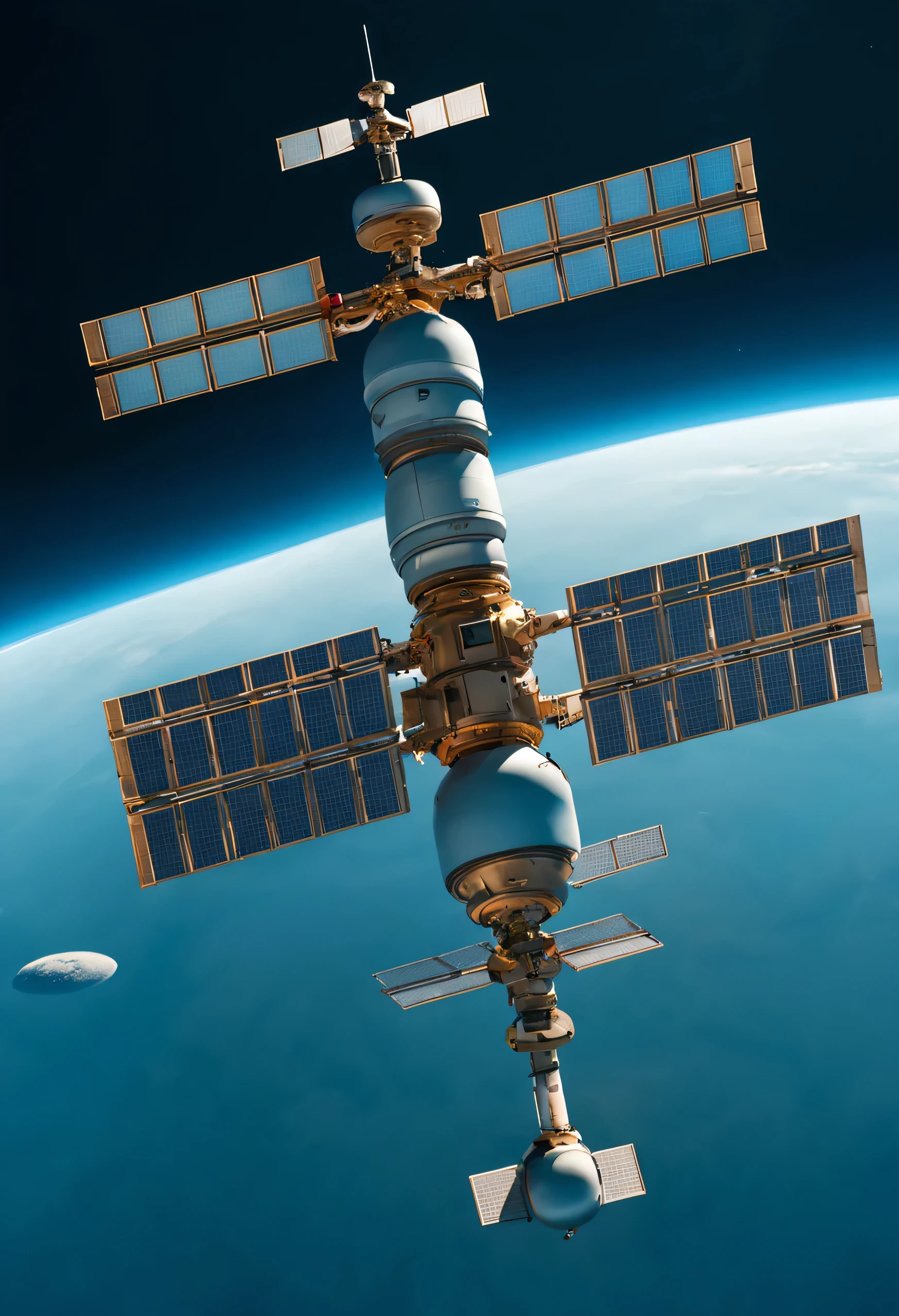  International Space Station near Earth 