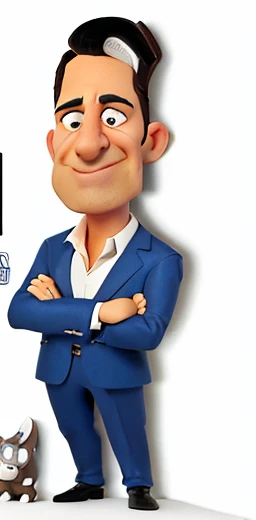 a desenho animado of a man in a suit with his arms crossed, desenho animado image, caricatura style, caricaturista alarcóna, caricatura!!!, caricatura, caricatura illustration, por Gavin Hamilton, caricaturista, caricatura, desenho animado portrait, por Hugh Hughes, Foto do perfil, desenho animado, in desenho animado style, Kevin O'Leary, docev, desenho animado illustration
