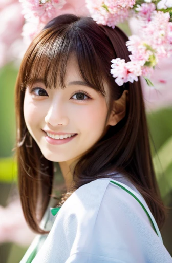 (8K, highest quality, masterpiece, ultra high resolution:1.2) Photos of cute Japanese women,Spring in Japan