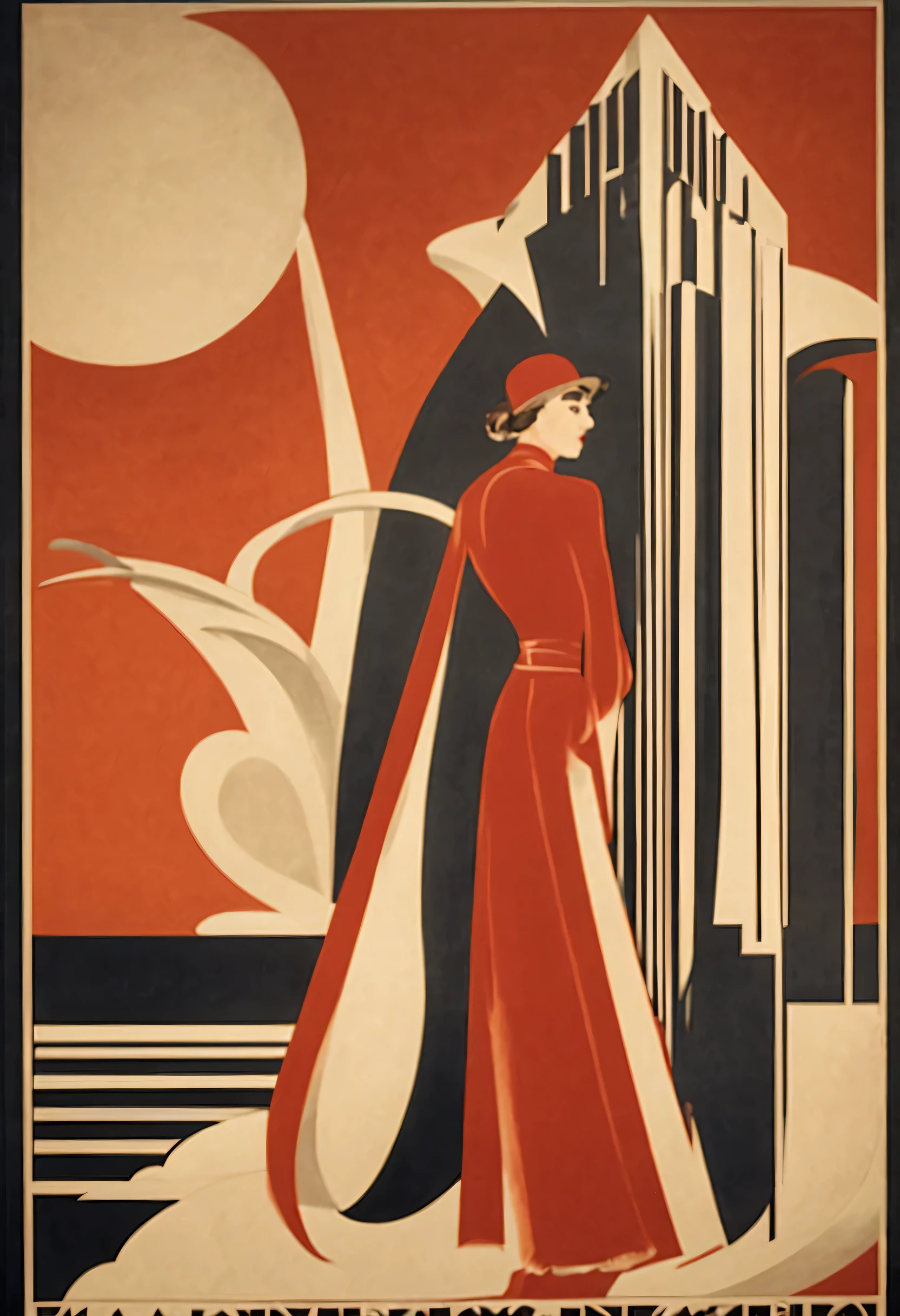 1930s art deco poster