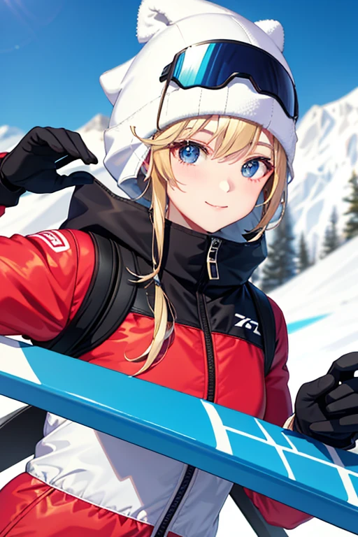 Skiers、beautiful mature woman、slide、Upper body、Beautiful eyes、sexy
