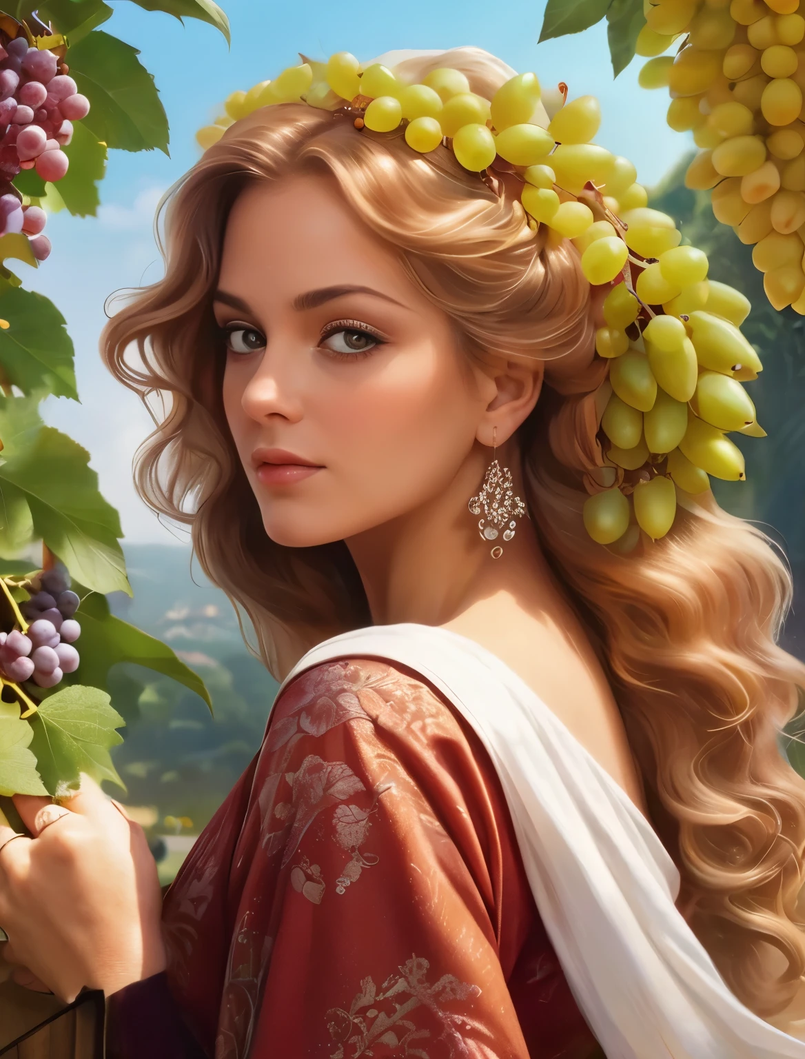 muscat、grapes、muscatの房、