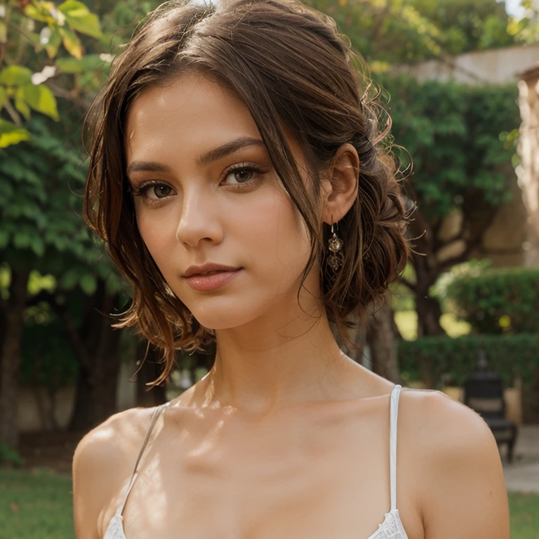 Cheveux brun