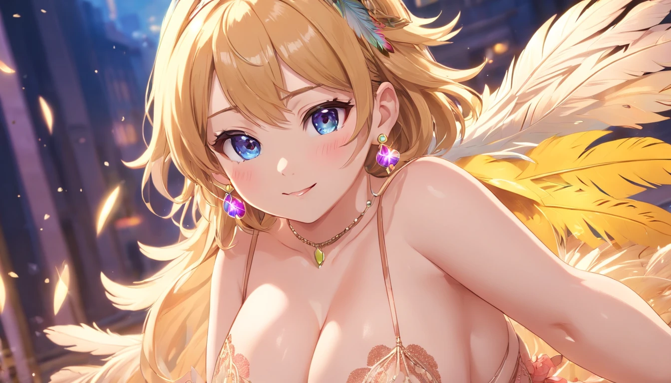40-year-old mature woman、sensual curves、huge breasts、thighs、bubble、お尻のmasterpiece, 最high quality, Super detailed, full body shot, beautiful mature woman, nightgown and underwear, enchanting smile, thick lips, Chubby唇, blush, looking at the viewer, provocative expression, beautiful髪型, cleavage, Plump、curvy hips、attractive face、naughty face、sexy lingerie 、an inviting gaze、Expression of emotions、Lewd underwear、erotic see-through lingerie set、Standing position、niceなアクセサリー 、big breastsの女性, bare shoulders, golden hair, colored feather, metal ornaments, colored flowerズ, particle, light, (masterpiece, 最high quality, 最high quality, official art, beautiful and aesthetic:1.2), (1 girl:1.3), very detailed,(fractal art:1.1),(colorful:1.1)(flowerズ:1.3),most detailed,(zentangle:1.2), (dynamic pose), (abstract background:1.3), (shiny skin), (lots of colors :1.4), ,(earrings:1.4), (feather:1.4),masterpiece, 最high quality, Super detailed, various hairstyles,gold headband,plump breasts,convex buttocks,greek clothing,Tulle covers the breasts,perfectly proportioned, detailed clothing details,marble,god statue,cinematic lighting, film grain, Fuji color, contrast of light and dark, 8K, masterpiece, Super detailed, high detail, high quality, High resolution, masterpiece, 最high quality, Super detailed, full body shot, beautiful ,mature woman, nightgown and underwear, enchanting smile, thick lips, Chubby唇, blush, looking at the viewer, provocative expression, , cleavage, Plump、curvy hips、attractive face、naughty face、sexy lingerie、an inviting gaze、Expression of emotions、Lewd underwear、(((erotic see-through lingerie set)))、Standing position、niceなアクセサリー、raise your butt, from below, (((NSFW:1.2)))、exposed chest、Openwork decoration,(((see through dress)))、(((Moist eyes)))、(((anatomically correct body))) , (((Lewd underwear)))、erotic see-through lingerie set、、(((gasping face)))、Openwork decoration,(((R-18)))、Hakari、Whirlpool、thighs, big breasts, standing stiffly, looking at the viewer, outdoor, blush, 1 girl, (masterpiece:1.3), (High resolution), (8K), (very detailed), perfect face, niceな目と顔, (((最high quality))), (Super detailed), detailed face and eyes, (alone), High resolution、beautifuleyes,(((sexy pose)))、(((露出したbig breasts)))、(((Chubby)))、granola,flower、elation、big smile、nice、(((erect exposed nipples)))