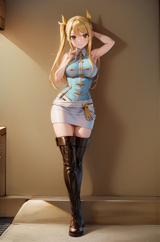LUCY HEARTFILIA, standing, boots