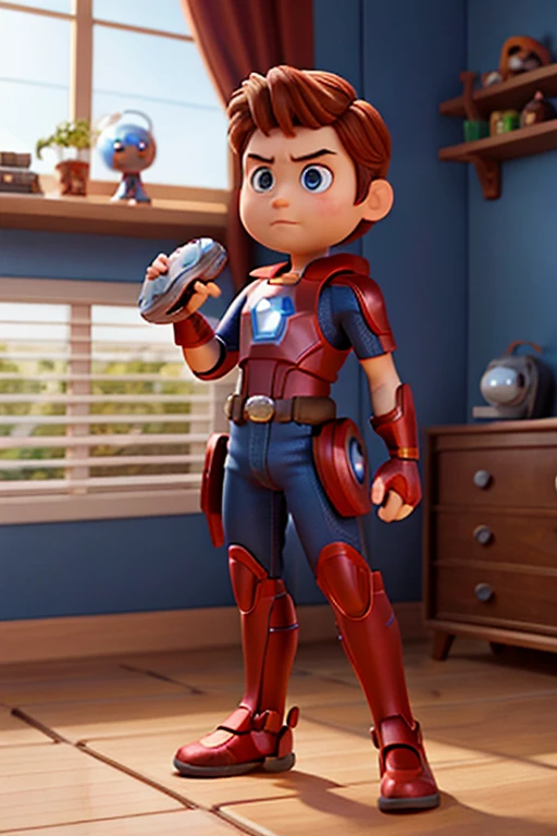 marvel pixar iron boy 8 years