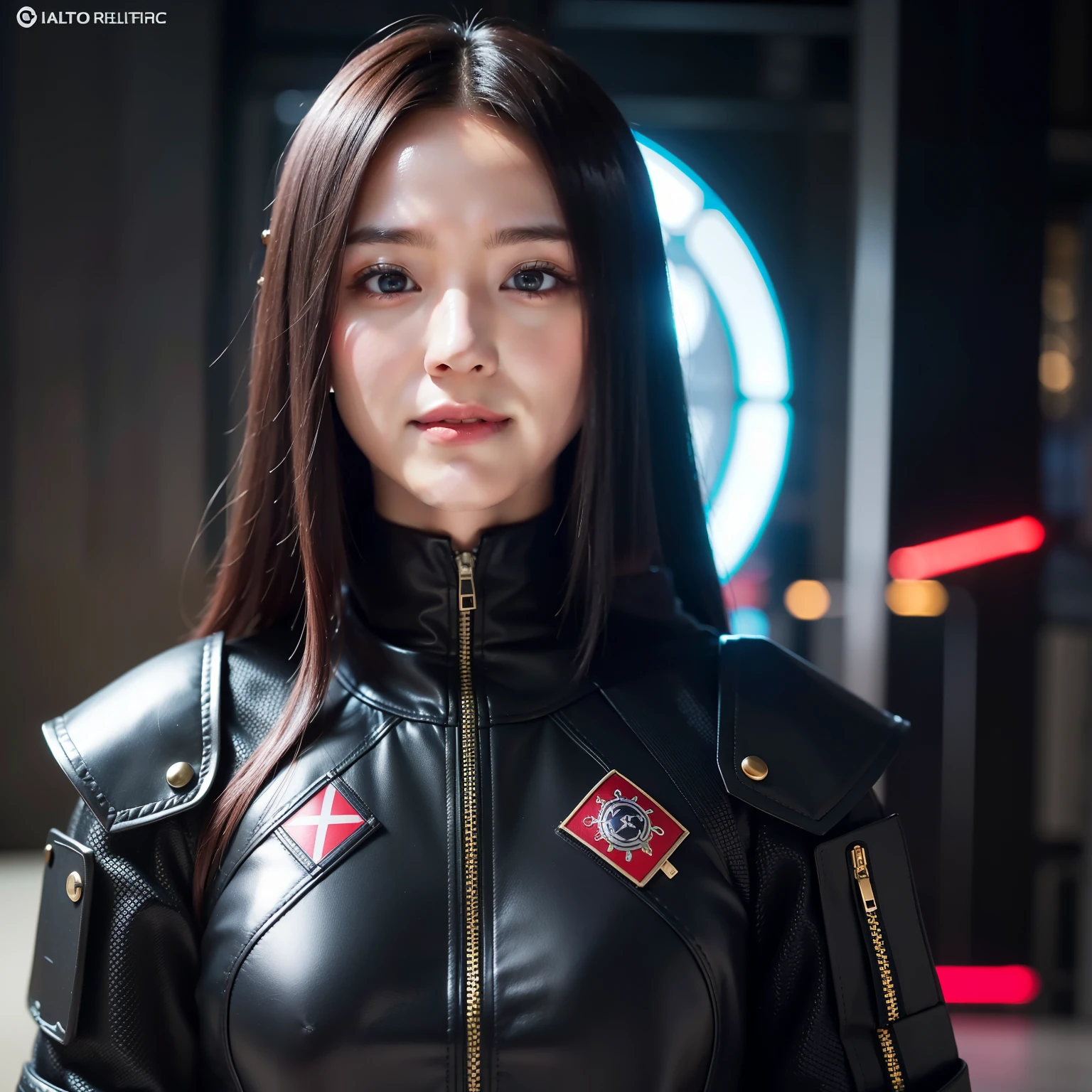 , unique , alto detalhe, 4K, corpo inteiro, sorriso, raidenshogundef, quimono, raidenshogundef, detailedface, japonesa, Cyberpunk