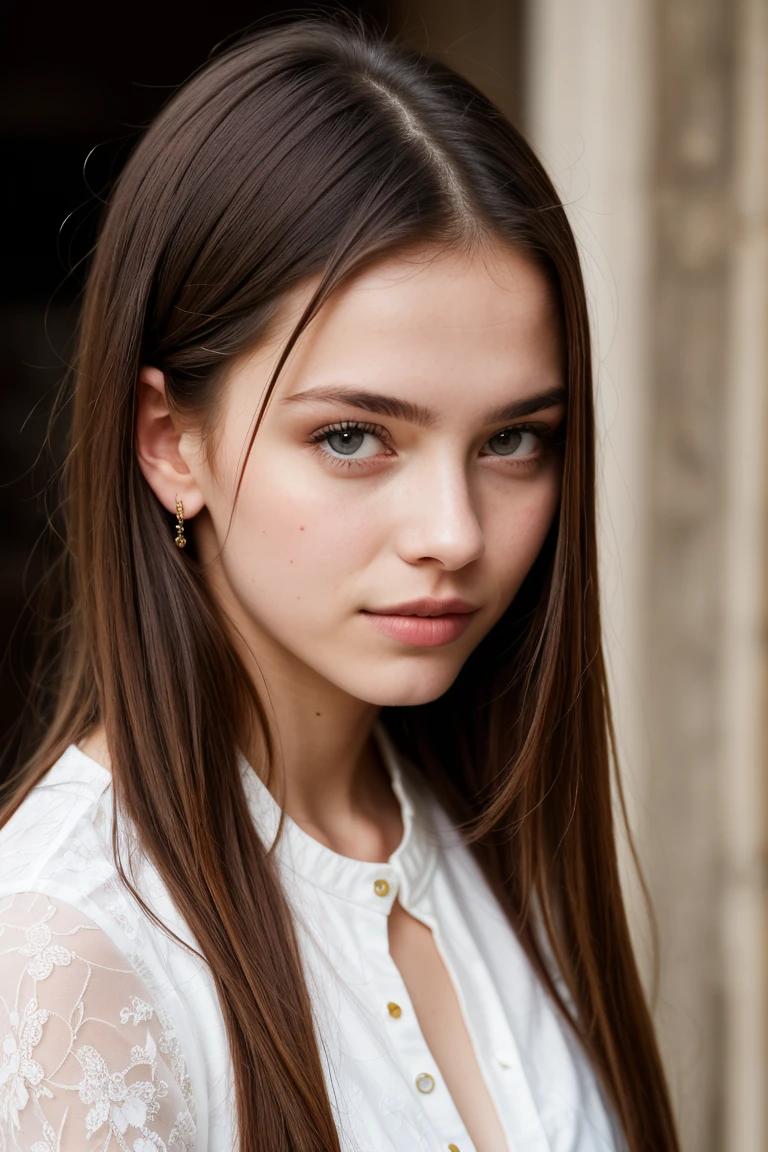 masterpiece, Best quality, Portrait of a beautiful Russian girl