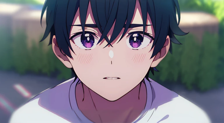 masterpiece, 最high quality, high quality, 1 boy, alone, male focus, looking at the viewer, Upper body, minakata_ryuunosuke
