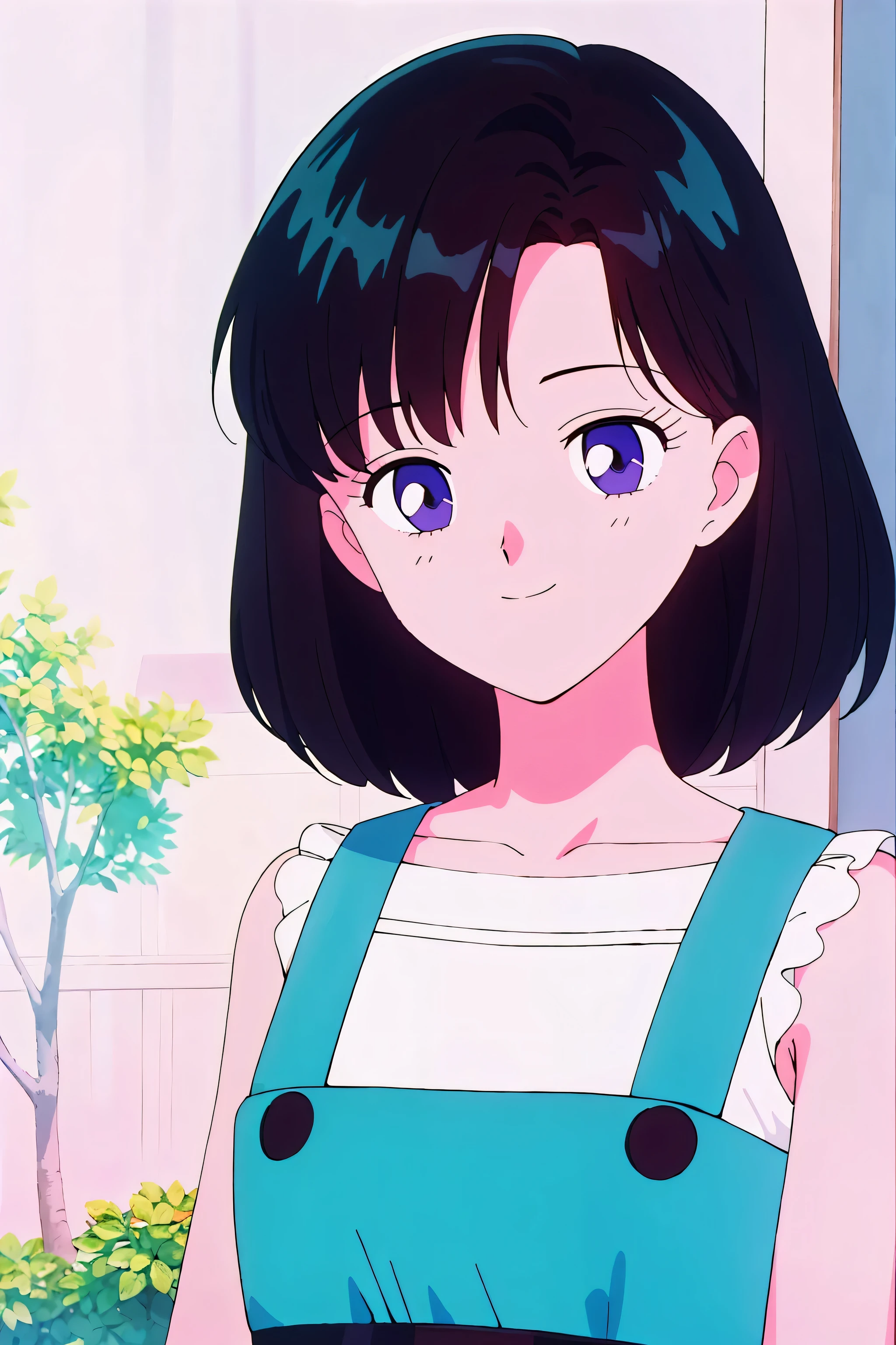 highest quality, masterpiece, 1 girl, shine background, looking at the viewer, portrait, light smile, shine, pastel colour,