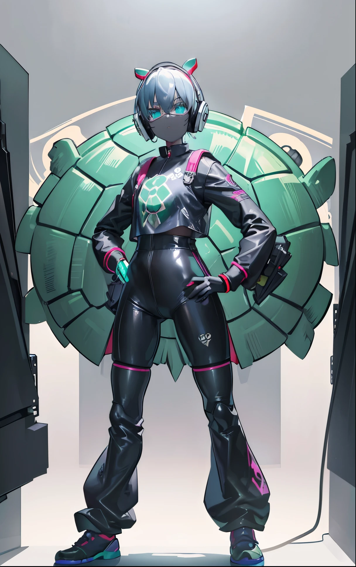 (Blind box toy style:1.2), (anthropomorphic turtle:1.5), (full-body shot) , 1 transparent cute horse, Transparent mecha, Exquisite helmet:1.2, Glow-in-the-dark goggles:1.2, cyberpunk, dreamy light, glowing neon light, Clean, White background, ( global illumination, Ray tracing, human development report, Unreal rendering,Reasonable design, high detail, masterpiece, best quality, ultra high definition, Cinema lighting)