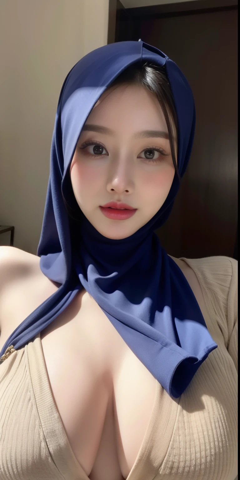 (best quality,4k,8k,highres,masterpiece:1.2),ultra-detailed,eyes detailed, face bright, face glow,(realistic,photorealistic,photo-realistic:1.37),ats old girl, Pasmina hijab abaya,blue hijab pasmina,asian korean beautiful girl girl,book,style SEX 18+ (fullnaked:1.5),book,erotic Asian korean Hijab