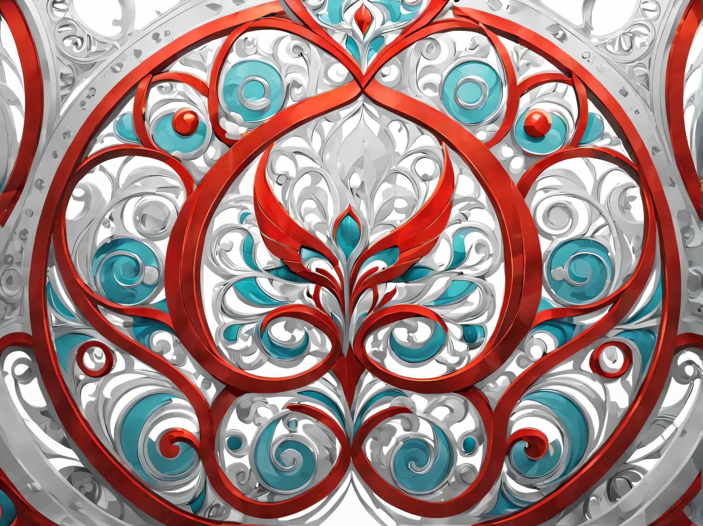 art deco:wall,Geometric pattern,Design using straight lines, intricate details. very detailed, Complex motifs, organic tracery, perfect composition, digital painting, art station, concept art, Smooth,, shape, T Masterpiece, highest quality, award-winning, High resolution, ,Beautiful and amazing,draw carefully,finely,colorful,octane rendering,white,red,money,Silver