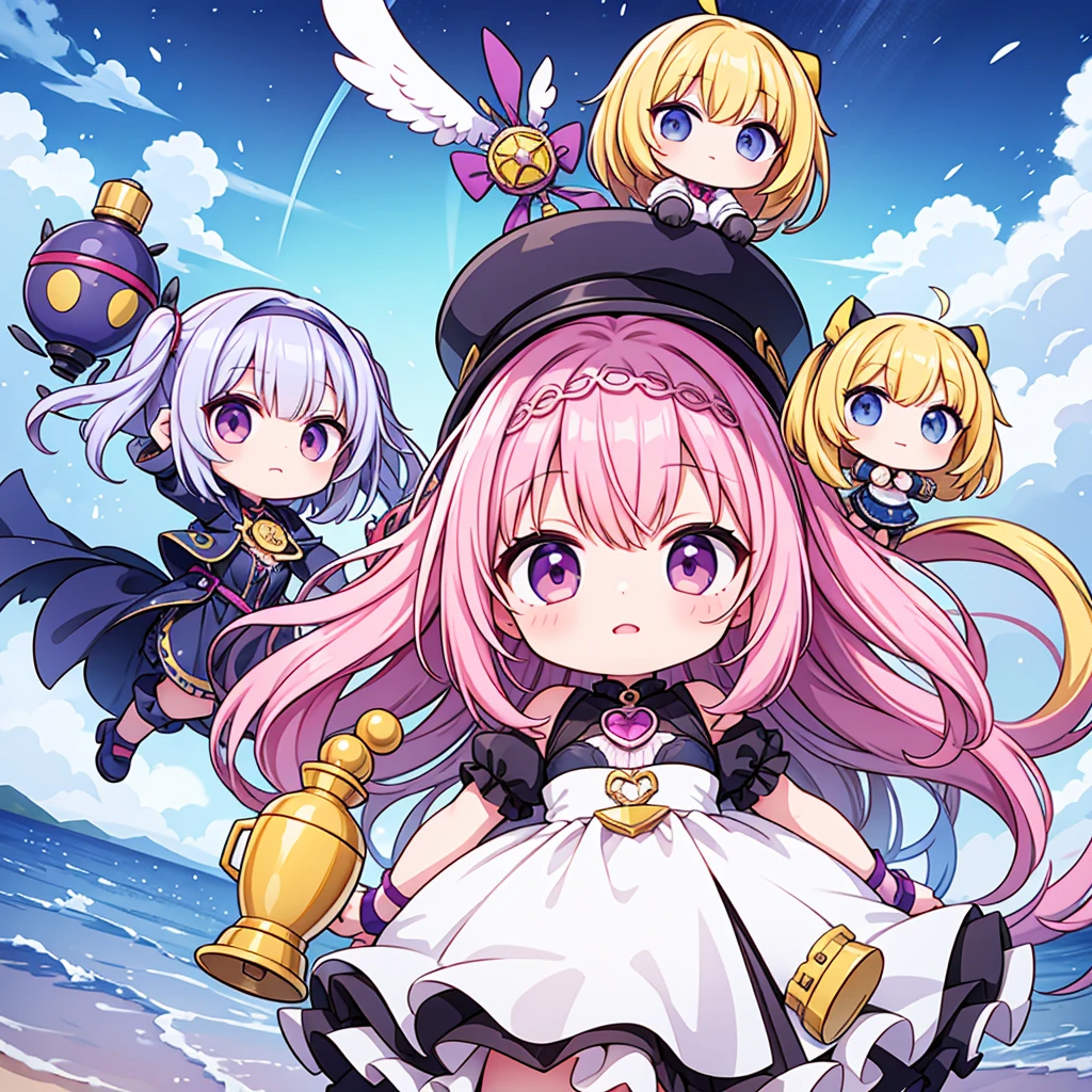 chibi girl alchemist