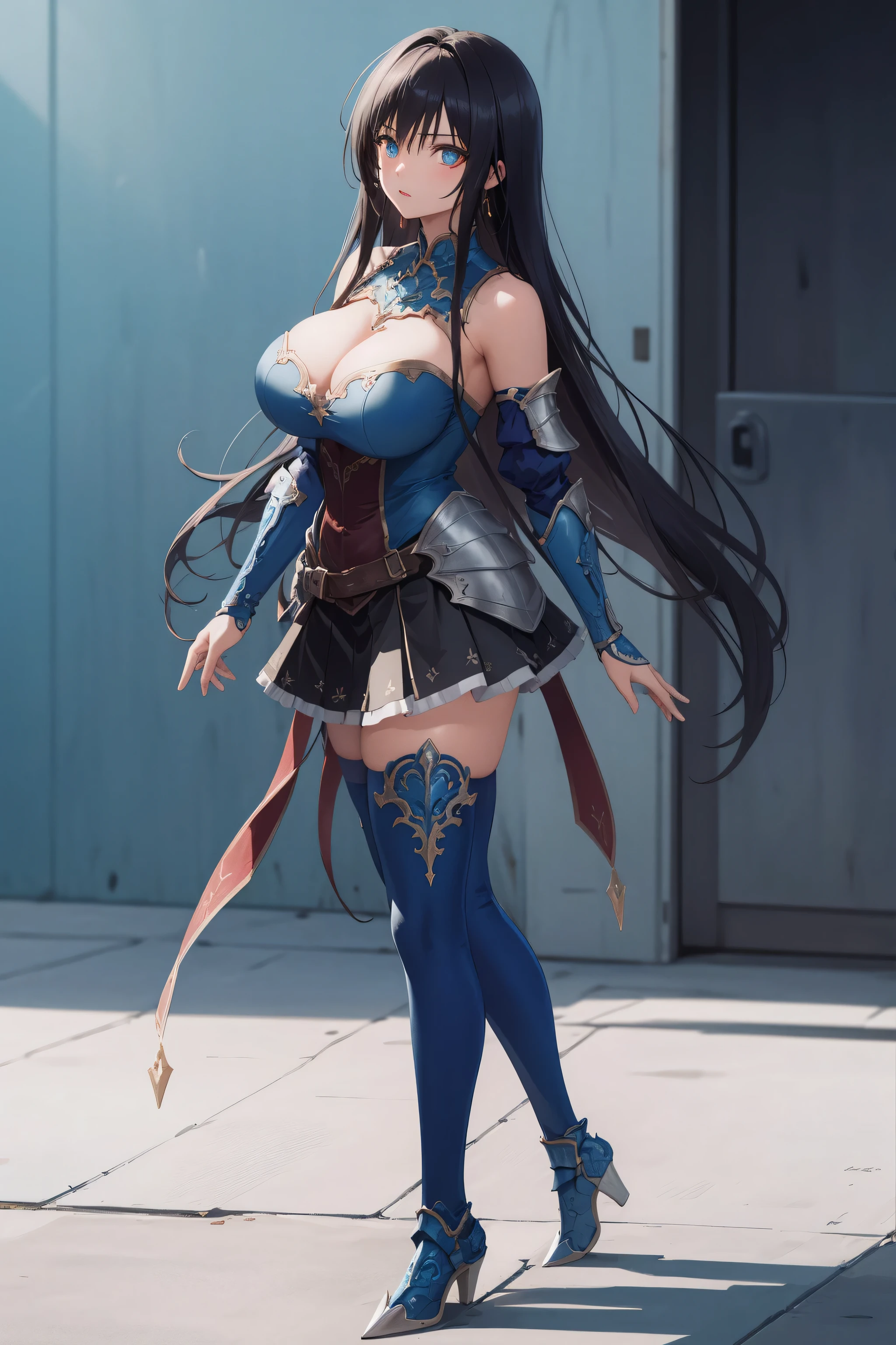 defYui,large ,
BREAK (skirt, thighhighs, bare shoulders, detached sleeves, armor, white thighhighs, breast1.2),
BREAK (multiple views:1.5),from behind,from_front,(blue background:1.3),(full body:1.4),arms at sides,
BREAK toilet stall,
BREAK (masterpiece:1.2), best quality, high resolution, unity 8k wallpaper, (illustration:0.8), (beautiful detailed eyes:1.6), extremely detailed face, perfect lighting, extremely detailed CG, (perfect hands, perfect anatomy),