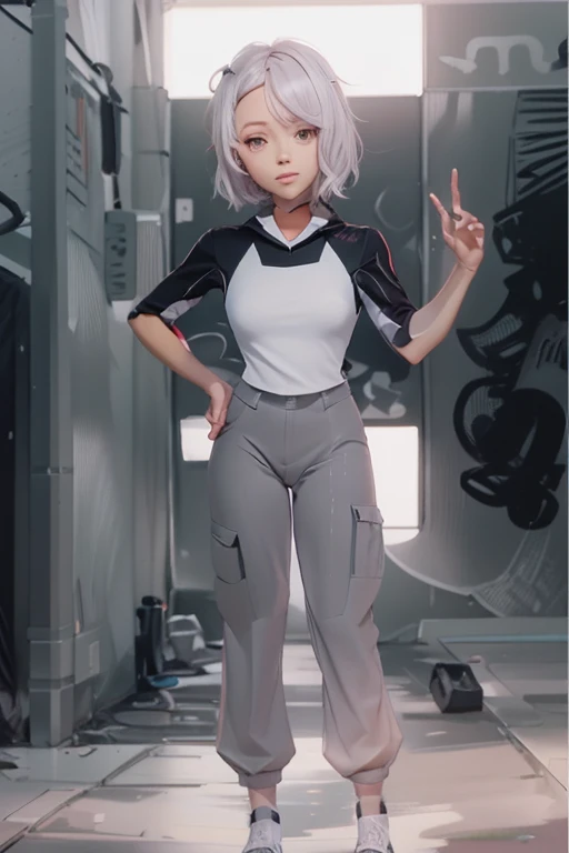 cartoon girl in black and white outfit in front of a building, retrato de corpo inteiro de um curta!, fanart urbana, retrato de personagem de corpo inteiro, retrato de corpo inteiro do personagem, commission for high resolution, retrato de corpo inteiro, oc commission, retrato de personagem de corpo inteiro, personagem de estilo anime, lazy art style, conceito de personagem irrealista, single character full body, estilo de anime moderno