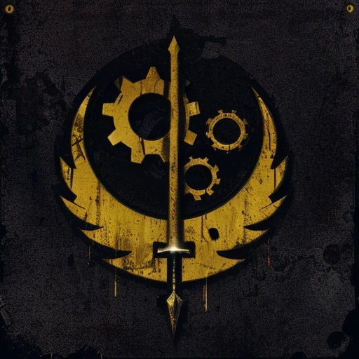Make it a more epic sword make the wings look like the wings of a dragon to make the gears more industrial