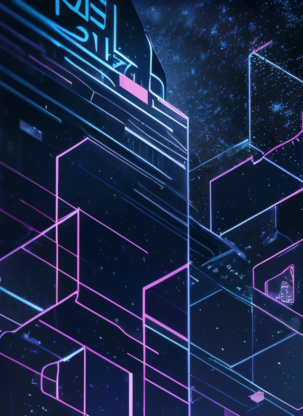 futuristic city with neon lines and a purple sky background, background artwork, cyberpunk dreamscape, cyberpunk background, cyber space, detailed cyberpunk illustration, cyberpunk art style, 4k detailed digital art, cyberpunk themed art, background art, cyberpunk pixel art, cyberpunk illustration, cyber background, a digital dreamscape, detailed digital concept art, detailed neon cyberpunk city, intricate abstract. cyberpunk