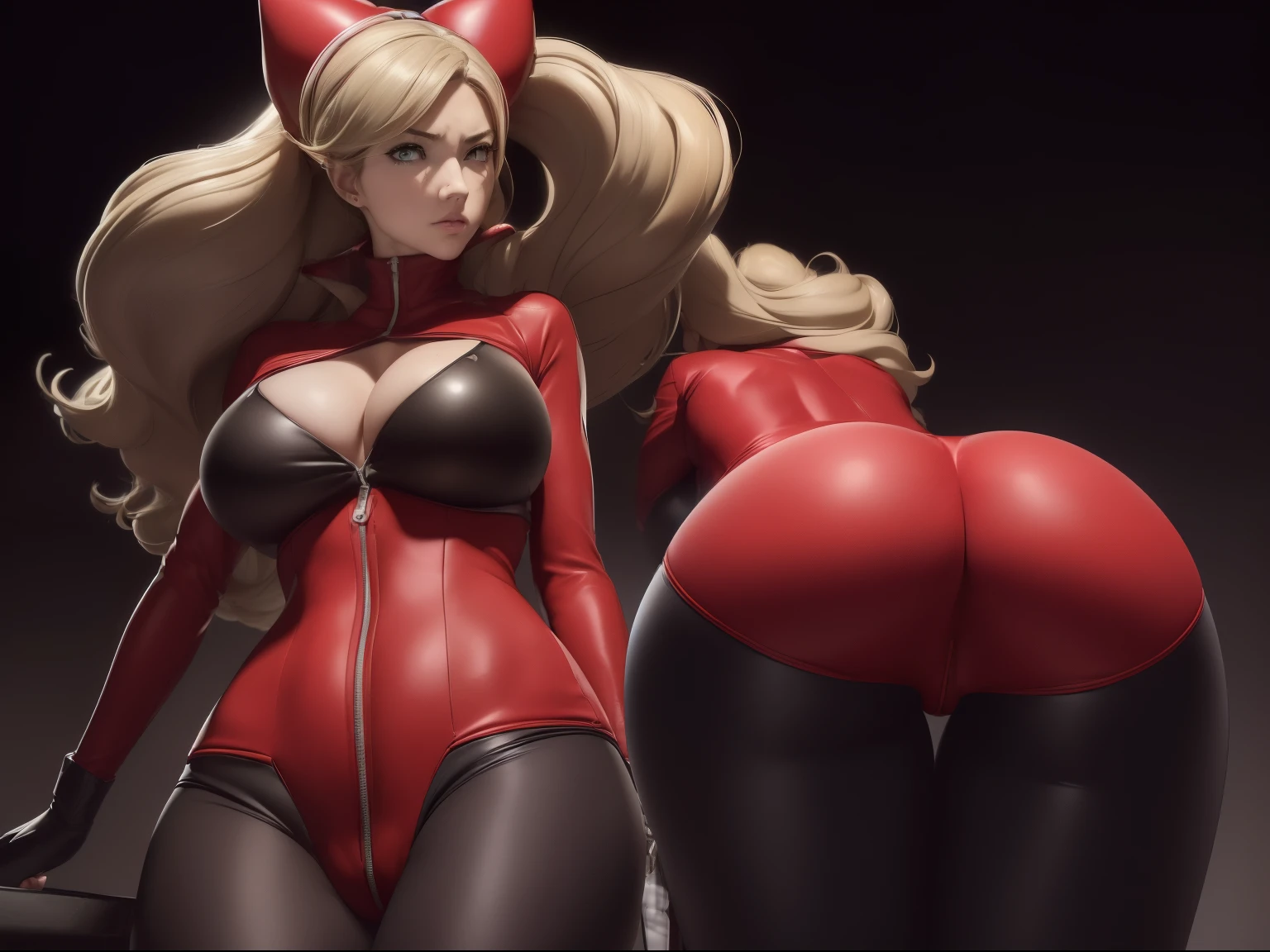 (((ann takamaki))) ((de persona 5))(((one girl frame))(((lleva puesto cat suit rojo de cuerpo completo))) (((enormes tetas)))((lleva puesta su ropa))(((8k))),((cuerpo completo))(((Amazing tits)))caliente, hermosa,((Hornie)), 8k, hiperrealista todo como un motor irreal trazado de rayos render ((estilo humano hiperealista)),(((Empty dark background))). hiperrealista todo como un motor irreal trazado de rayos render estilo humano realista ,(((Empty dark background)))., Suavemente iluminado, Intimo exquisito detalle, sharp focus, intrincadamente detallado, rewarded photography, small-catchlight, bajo contraste, alta nitidez, facial-symmetry, profundidad de campo, cinematic background, Renderizado del motor irreal, Imagen central, dream-like, Suavemente iluminado, intimo, imagen de cuerpo completo ,cuerpo completo,((tetona)),((piernas torneadas)) perfect ass ecchi