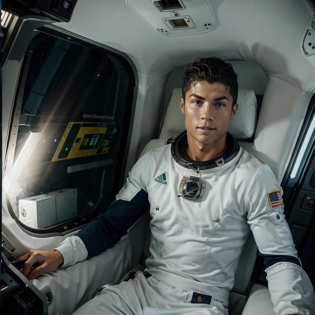 Cristiano ronaldo astronaut