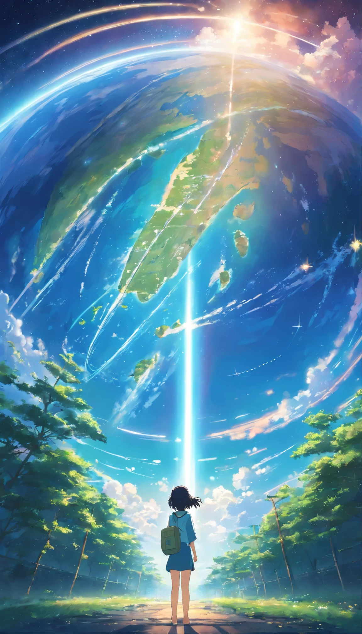 Earth from outer space