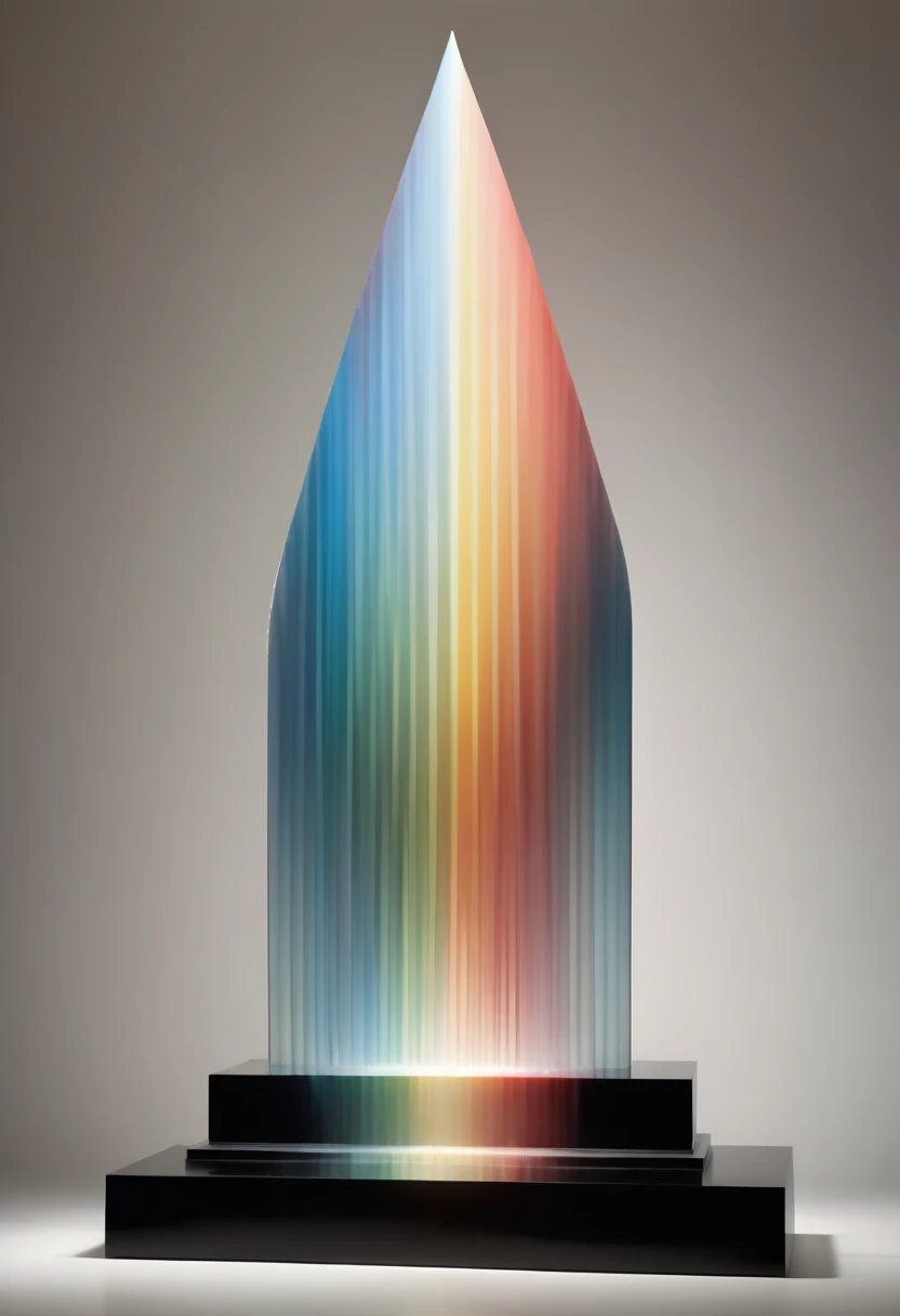 Art Deco design, sculpture, by Gabriel Dawe, best quality, masterpiece, 8k