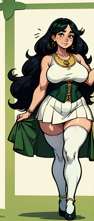 ultra realistic 8k cg, masterpiece, (( intricate detail, highly detailed, fine details best quality, hyperdetailed face)), gigantic breasts ,beautiful lighting, absurdres, BoaHancockV2, 1girl, solo, black hair, long hair, jewelry, closed mouth, ), (chinese dress, (underboob : 1.4), elbow gloves, thigh boots, split skirt, bare shoulders, curvy, midriff, curvy, thighs, shiny clothes), green eyes, (complex detailed background, inside, luxury palace), ((cowboy shot)), curvy, (gigantic breasts: 1.1), seductive smile, cowboy shot,
