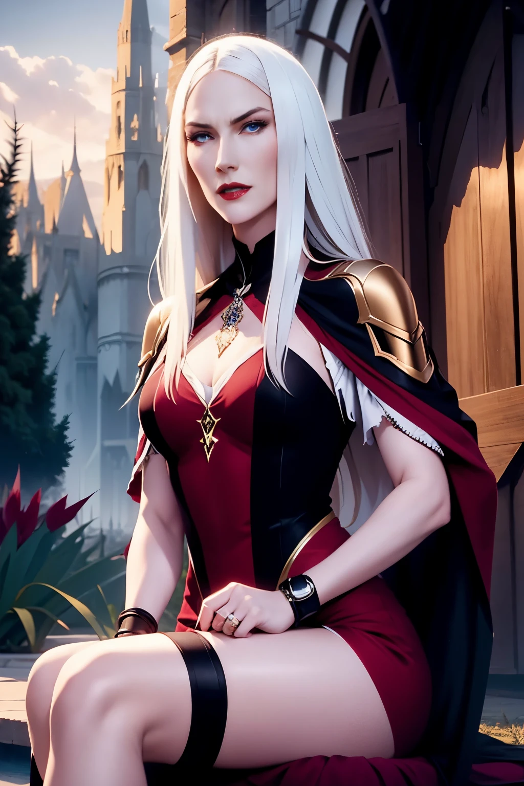 Carmilla,outside, high quality,4k