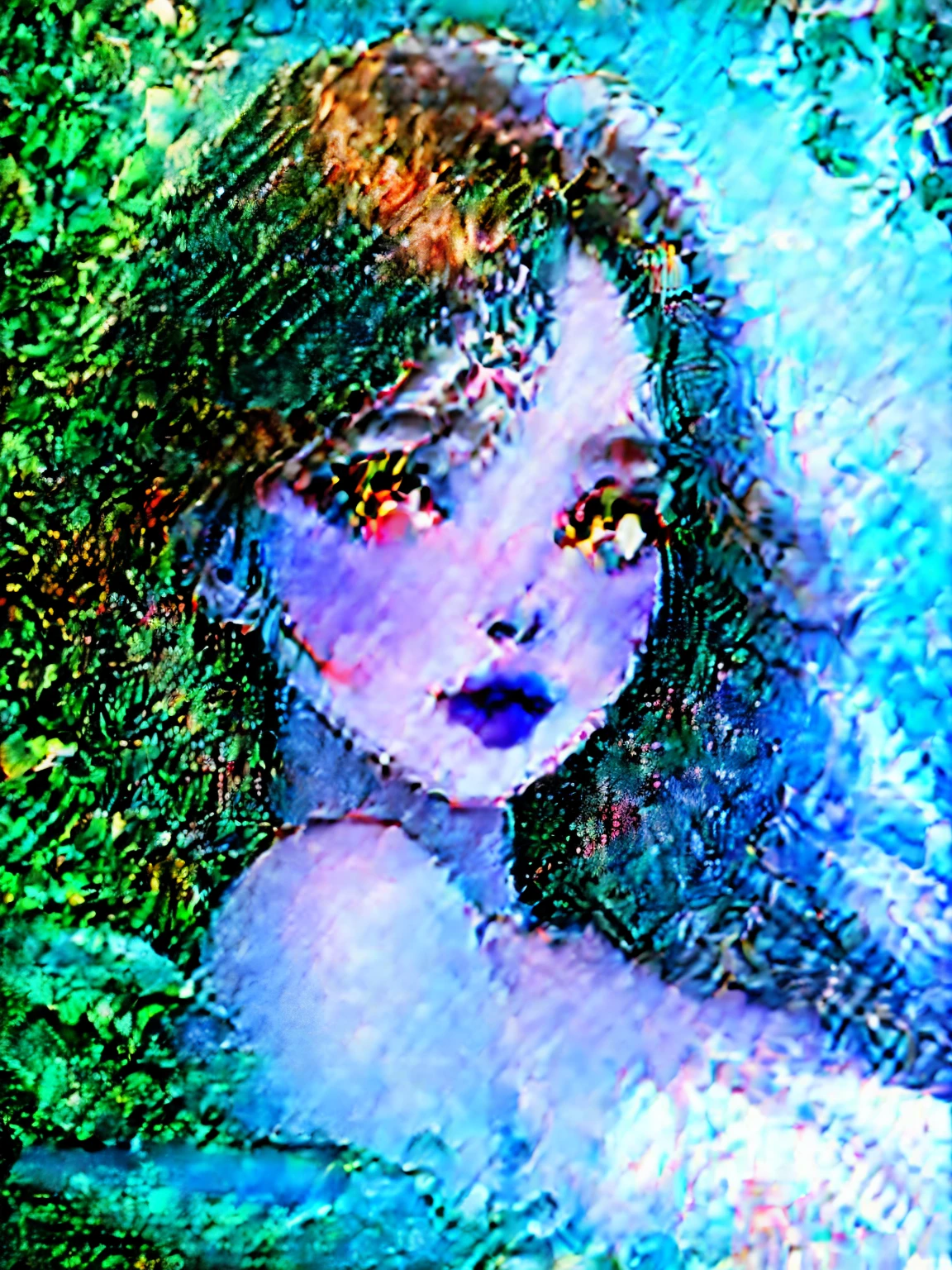 Mujer de cabello plateado en vestido, 1mujer, solamente, Verano, fotorrealista, realismo, realista, Humano