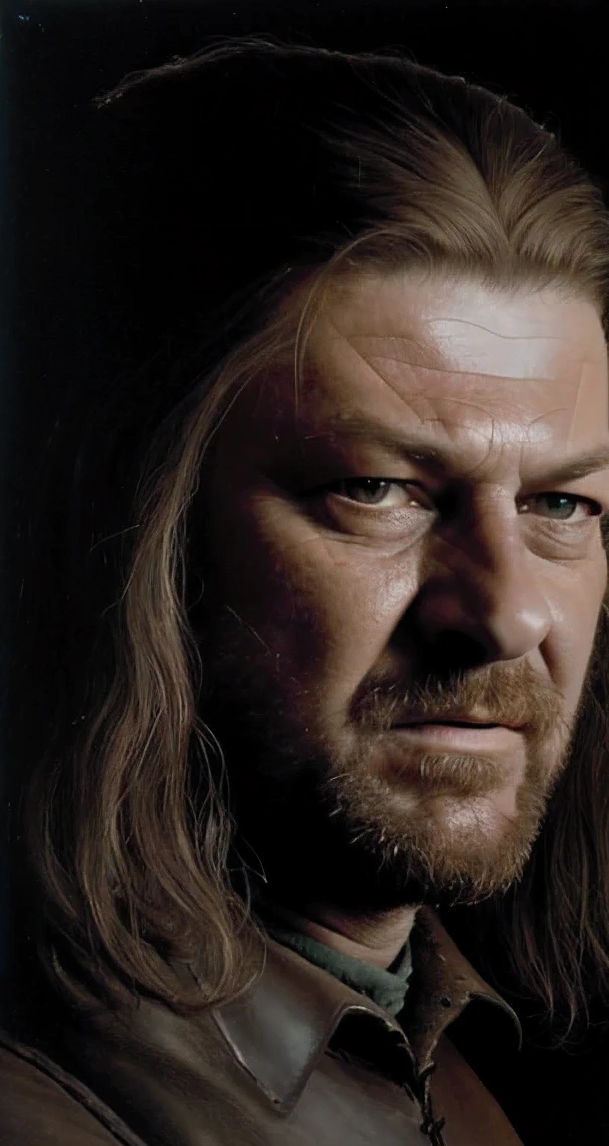 solo, soldier, realistic, real life, looking at viewer, facing viewer,
ned stark , middle shot,
professional, high quality, amazing, pop art, Peter Gric, John Bauer,
masterpiece, highres, 4k, detailed background, beautiful, (aspiring:0.8)