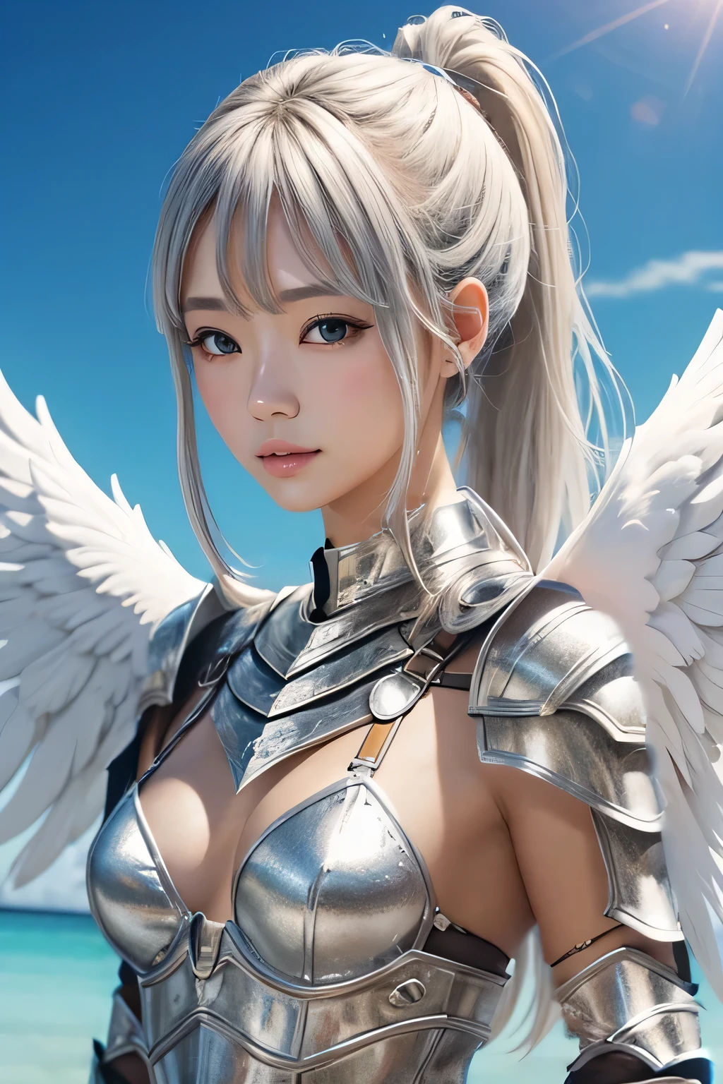 silver leather armor