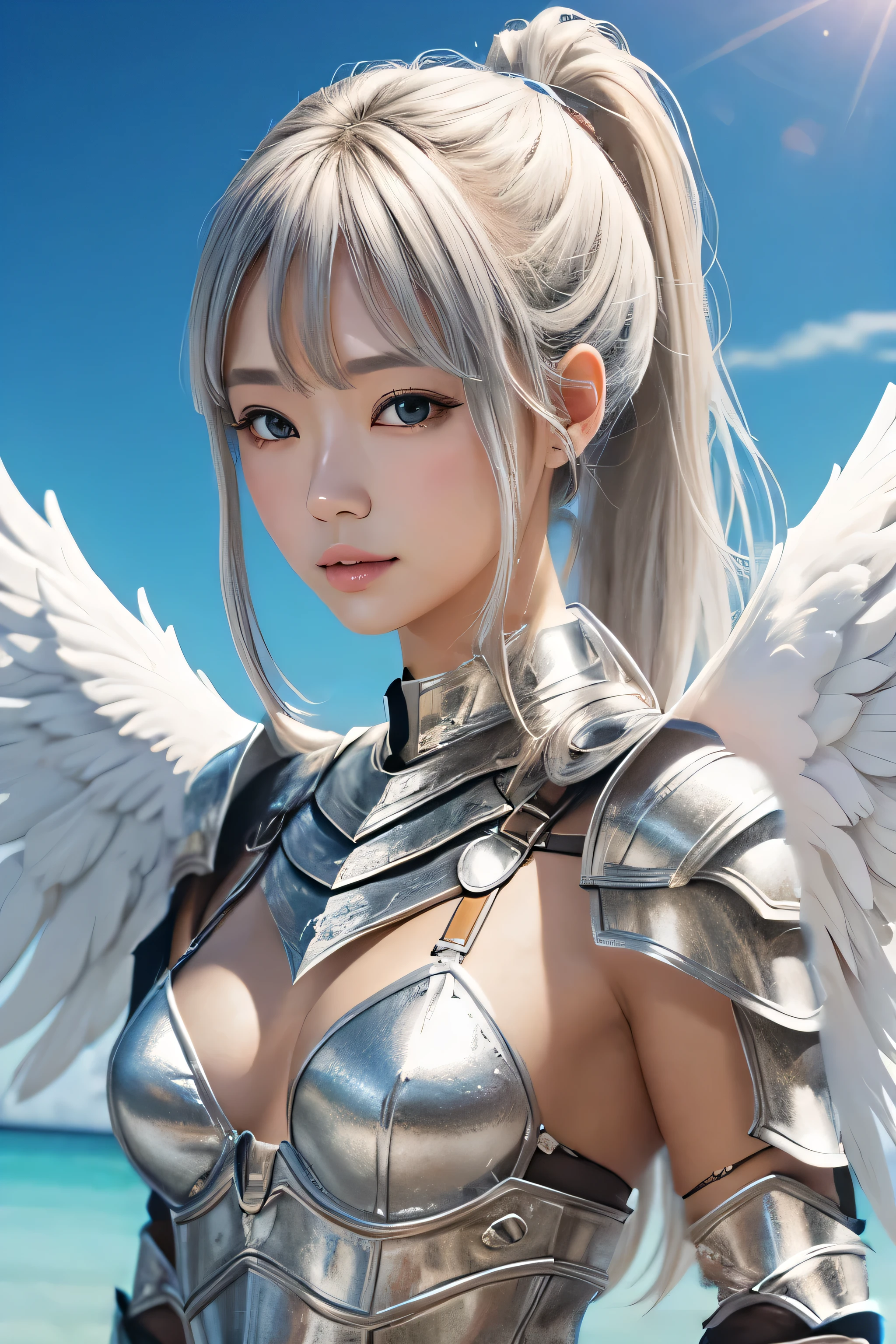silver leather armor