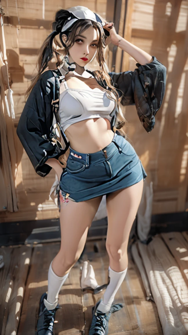 Super high quality images、Ultra-high definition images、detailed description、Attention to detail、Bust Up Photography、Try enlarging the chest、Harajuku is the stage、Yukipoyo、Yuuchami、Bitch、gal、Nail salon、long false nails、Show me your hands、nail polish、high school girl、big breasts、黒gal、(brown skin:2.0)、(Japanese:2.0)、Military Personnel、Plump、pregnant woman、(おっぱいにfloat太いBlood vessel:1.5)、Blood vessel、float、(おっぱいにSweatをかく:1.5)、Sweat、水玉のSweat、(underboob:1.5)、(apart:1.5)、(blue glowing lipstick:1.5)、(Chunky lips:1.5)、big pussy、big breastsの谷間、trench、saggy breasts、不釣り合いにbig breasts、(blonde:1.5)、necklace、open-chested clothes、(ピンクのpoliceの服:1.5)、Sukesuke costume、(clothing fabric thickness:0.5)、(long twin tail hair:1.5)、earrings、color contact lenses、Big eyes、big lips、、hard and big nipples、navel piercing、bangle、Foot wheels、渋谷gal、Tattoo on the thigh、knee high socks、Shoes with thick soles、pedicure、gal、gal、police、Miniskirt Police、Mecha、school bag、jetpacks、Airplane wings grow on your back、Holding a handgun、hat、Cow girl