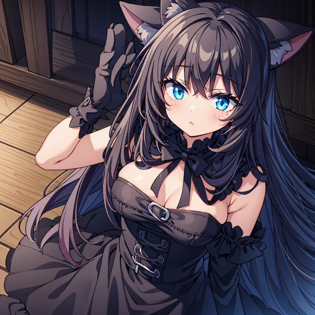 nfsw masturbation black cat ears