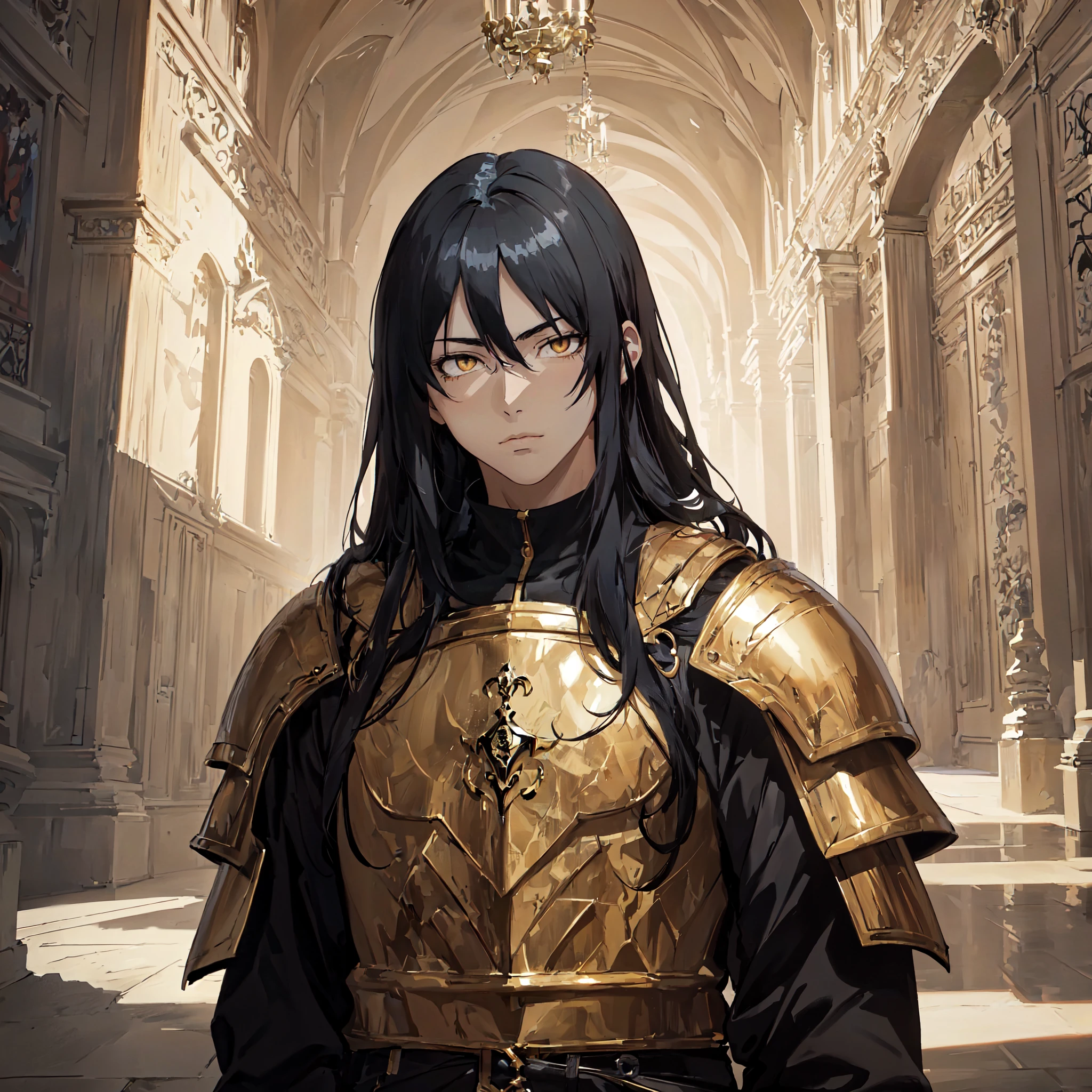 128K Ultra High Definition,
128K Ultra High Quality,
128K Ultra High Resolution,
Best Definition,
Best Quality,
Best Resolution,
Perfectly Detailed,
Perfectly Designed,
Extremely Detailed,
Extremely Designed,
Hyper Detailed,
Hyper Definition,
Hyper Quality,
Hyper Resolution,
Masterpiece,
(((Anime))),
Body Shot,
(((Boy))),
Handsome,
Muscular Body,
(((Black Mid Hair))),
(((Orange Eyes))),
(((Hyper Detailed & Perfectly Designed With Ultra High Quality Gold Warlord Armor))),
(((Inside Of Medieval Royal Palace Background Scenery))),