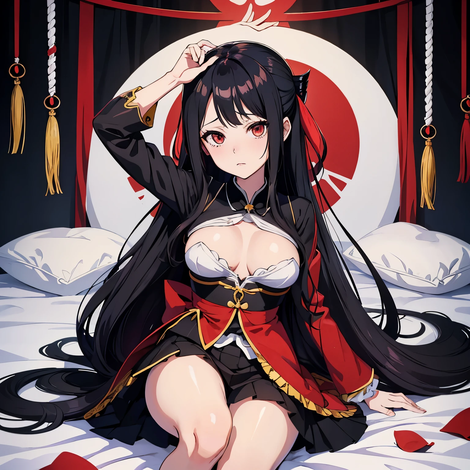 crie kaguya shinomiya do anime kaguya Sama de maio com pelos pubianos saltando para fora do maio e com pelos nas axilas
