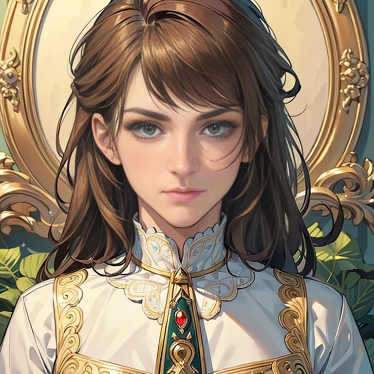((best quality)), ((masterpiece)), (detailed),High quality, Ultra detailed, best quality, insanely detailed, beautiful, masterpiece, ((best quality)), ((masterpiece)), (detailed),High quality, Ultra detailed, best quality, insanely detailed, beautiful, masterpiece,
male, light brown hair, green eyes, white, marquis, soft body, prince, sergeant, boy