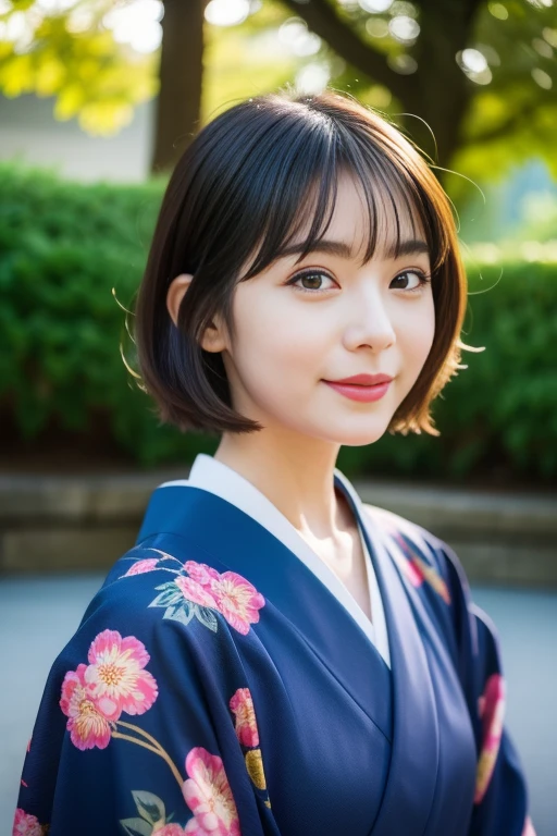 Professional Lighting,(Realistic:1.4), (Top image quality:1.0), (超High resolution:1.0), 8K, Raw photography, (masterpiece:0.2), (Dealing with Children_v1:0.5)、(最高quality Detail:1.2)、Realistic、8K Ultra HD、High resolution、(1 Girl:1.2)、超detailedな、High quality textures、複雑なdetailed、detailed、Very detailed CG、High quality shadows、detailed 美しく繊細な顔、Beautiful details and a delicate eye、(Symmetrical eyes:1.2),Written boundary depth、Ray Tracing,1 Girl, Japanese Girls, (Natural smile:1.4),cute, thin, Portrait of a beautiful Japanese woman in a kimono, Standing elegantly on a street corner in Kyoto. Kimono with vibrant traditional patterns, Hair decorated with elegant and delicate hairpins, Gentle expression. (With the old streets of Kyoto in the background:1.4)、The soft light of a spring afternoon、Adding tranquility to the scene. Rendered in a Realistic style with great attention to detail, High resolutionの画像.Sky Porn, Magic Hour, (Realistic:1.3), finely, quality, (Tabletop:1.2), (Realistic:1.2), (最高quality), (複雑なdetailed), dramatic, Ray Tracing, photograph, +roller