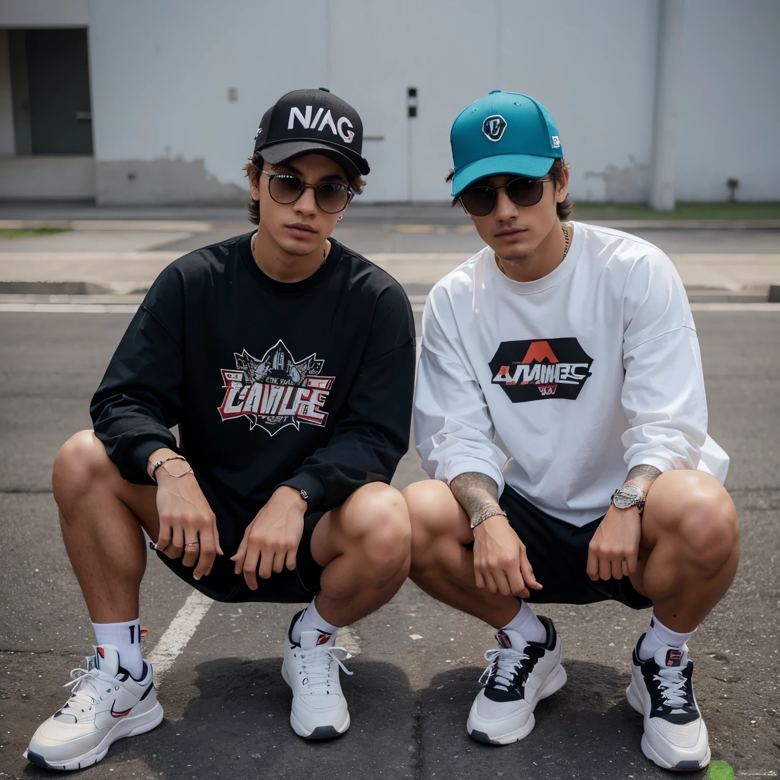 Uma logomarca pra uma loja virtual que vende roupas masculinas voltada para o estilo Streetwear, uma logomarca descolada que combine com o nicho da loja