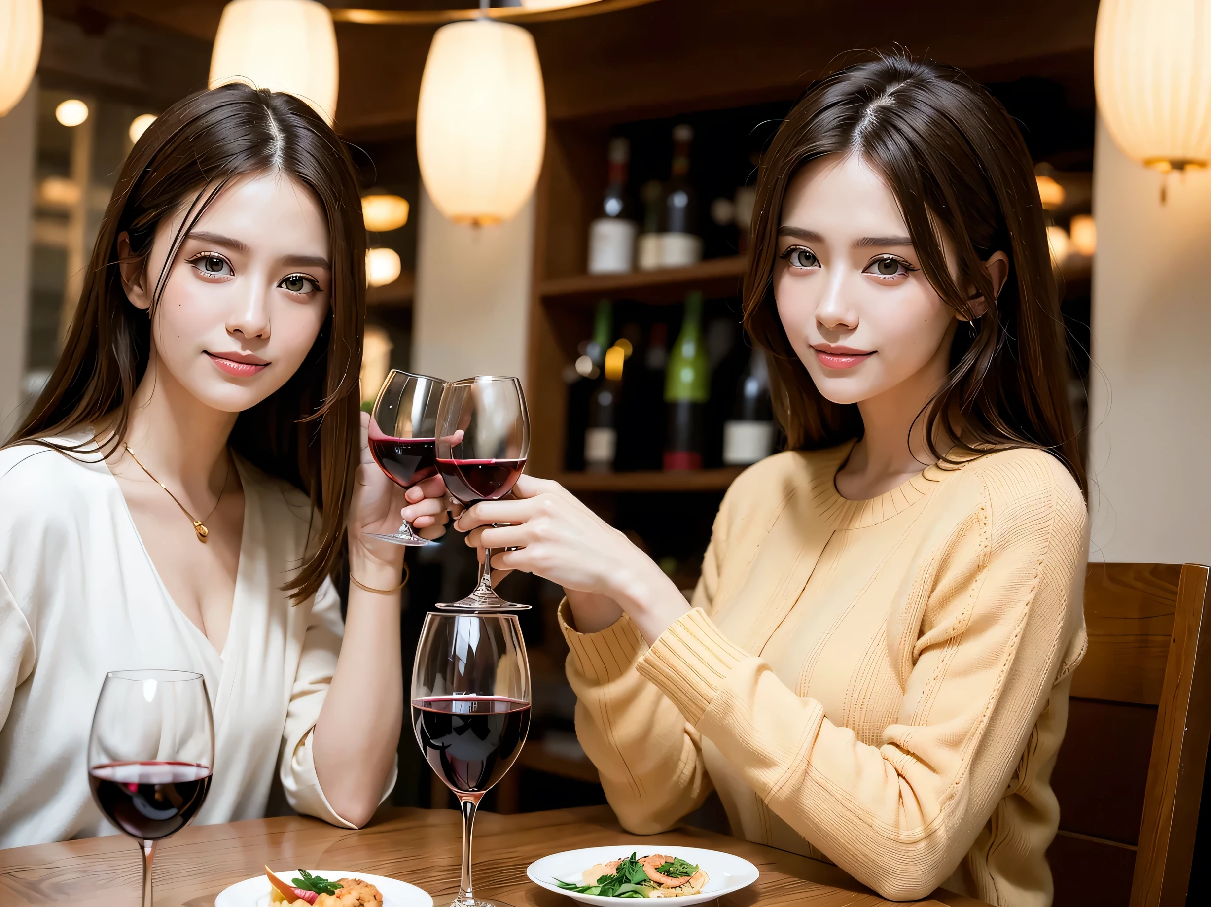 Draw wine glasses accurately。