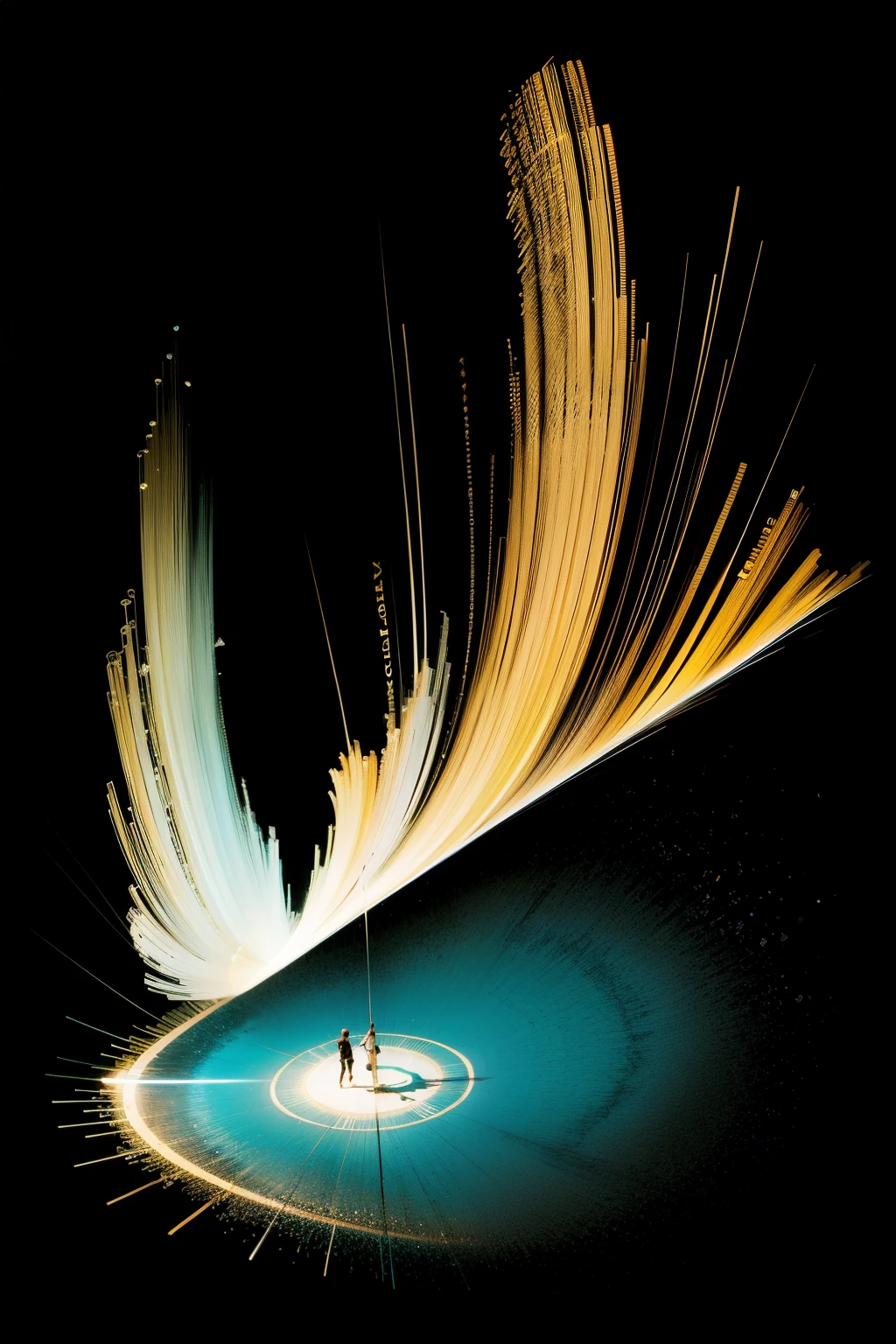 Abstract diagram,leap