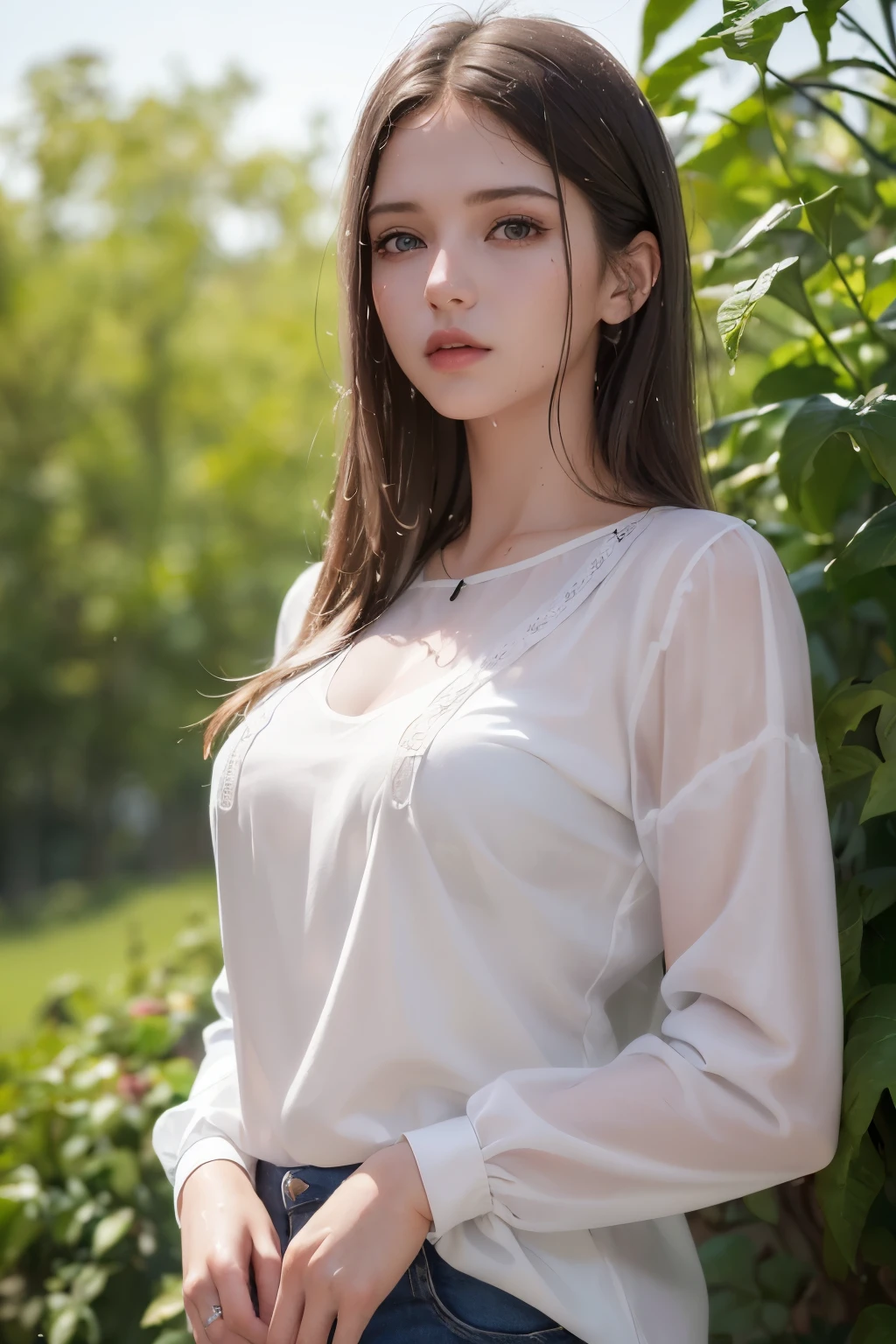 ((8k, RAW photos, top quality, masterpieces), high-definition RAW color photos, (realistic, photorealism: 1.37), (highest quality), (best shadows), (best illustrations), una blusa blanca mojada de una mujer joven, rubia rusa
Young Russian woman wearing a wet white blouse
((high-definition RAW color photos of a young Russian woman with a wet white blouse)), (realistic, photorealistic: 1.37), (highest quality), (best shadows), (best illustrations), una blusa blanca mojada de una mujer joven