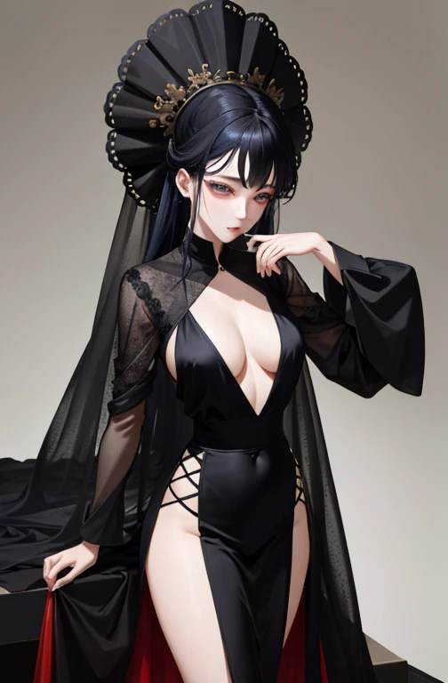 Fan Bingbing looked,Sexy black silk beauty
