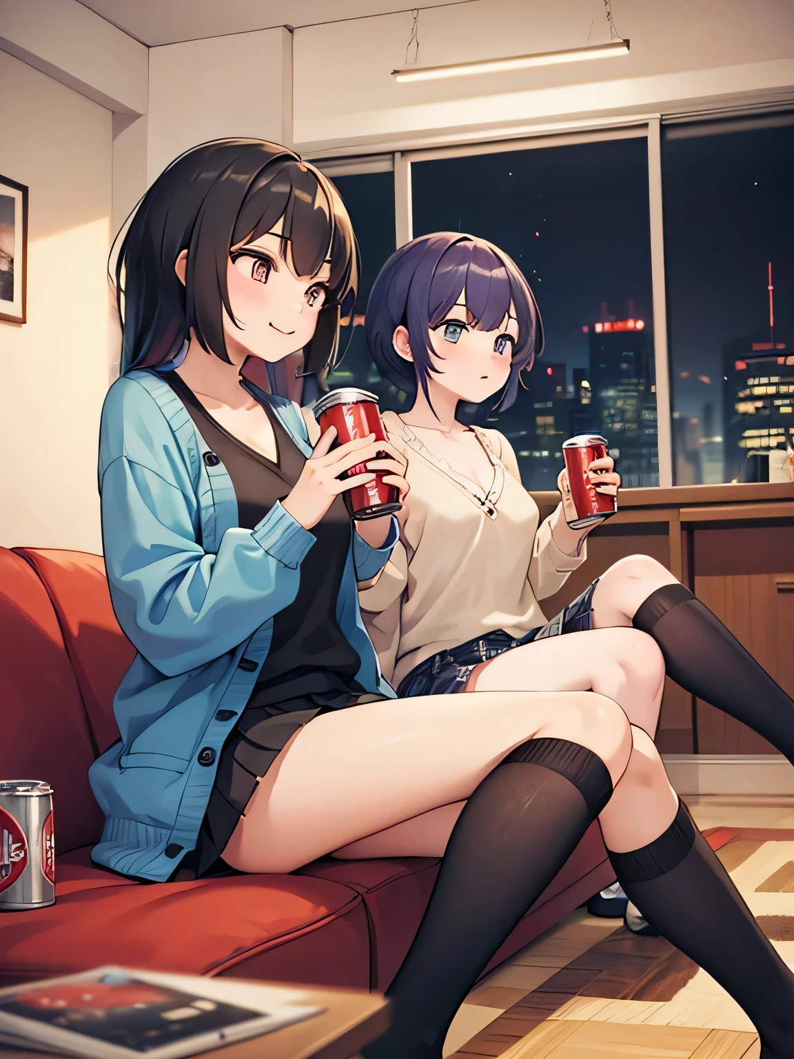 comic strip,A cup of Luckin coffee,A glass of Kweichow Moutai wine,antigravity,The art of splashing,Detail enhancement,8K,super-fine,concept-art
