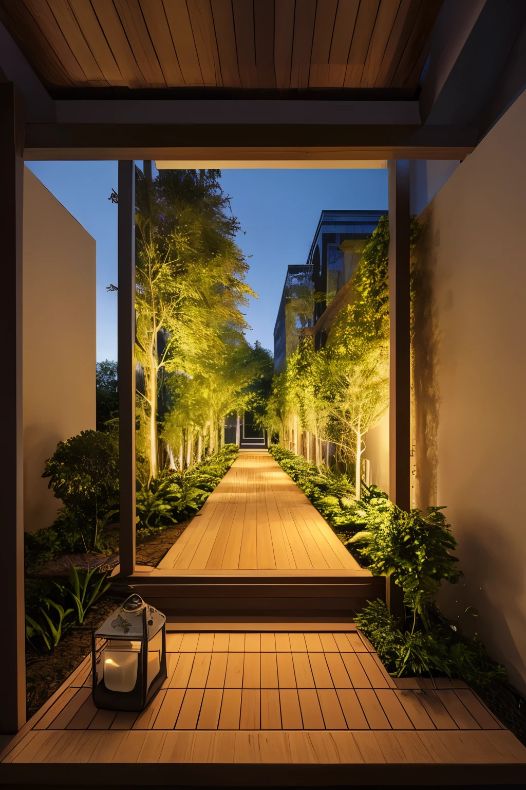 (pixer style),miniature garden、Tree House、one girl、Miniature Figure Models, Right-to-left light source, Rambrandt Lighting, Right-to-left light source, (isometric drawing), (top down), realistic scale, Post-processing, ((Orthogonal perspective)), Super detailed, realistic, 超realistic, realistic rendering, slightly dim lighting、perfect blurred background、professional photographer