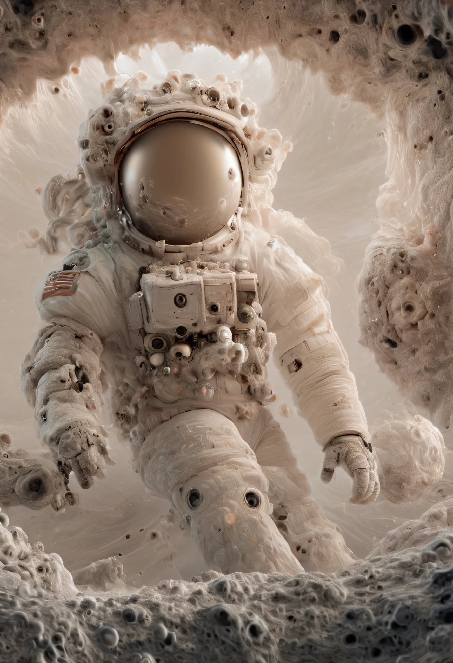 astronauts in space