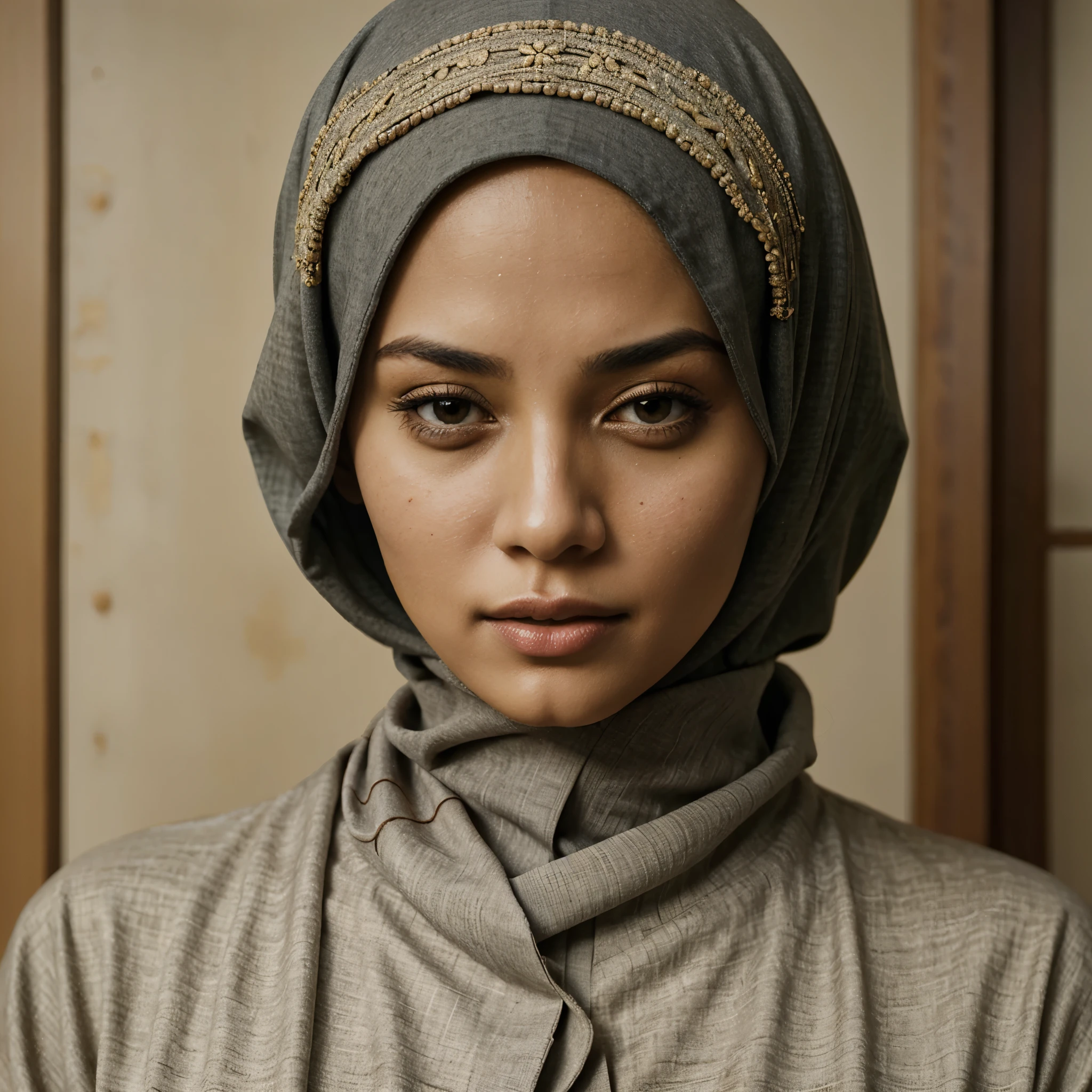 "Compose a series of portraits showcasing the beauty and diversity of women wearing hijab. Capture the elegance and individuality of each woman, emphasizing the diverse styles of hijab and the cultural richness it represents. Pay attention to the unique features and expressions, creating a collection that celebrates the strength, dignity, and grace of women who choose to wear hijab. Consider using natural lighting to enhance the authenticity and warmth of the portraits, highlighting the diversity within the hijab-wearing community."
