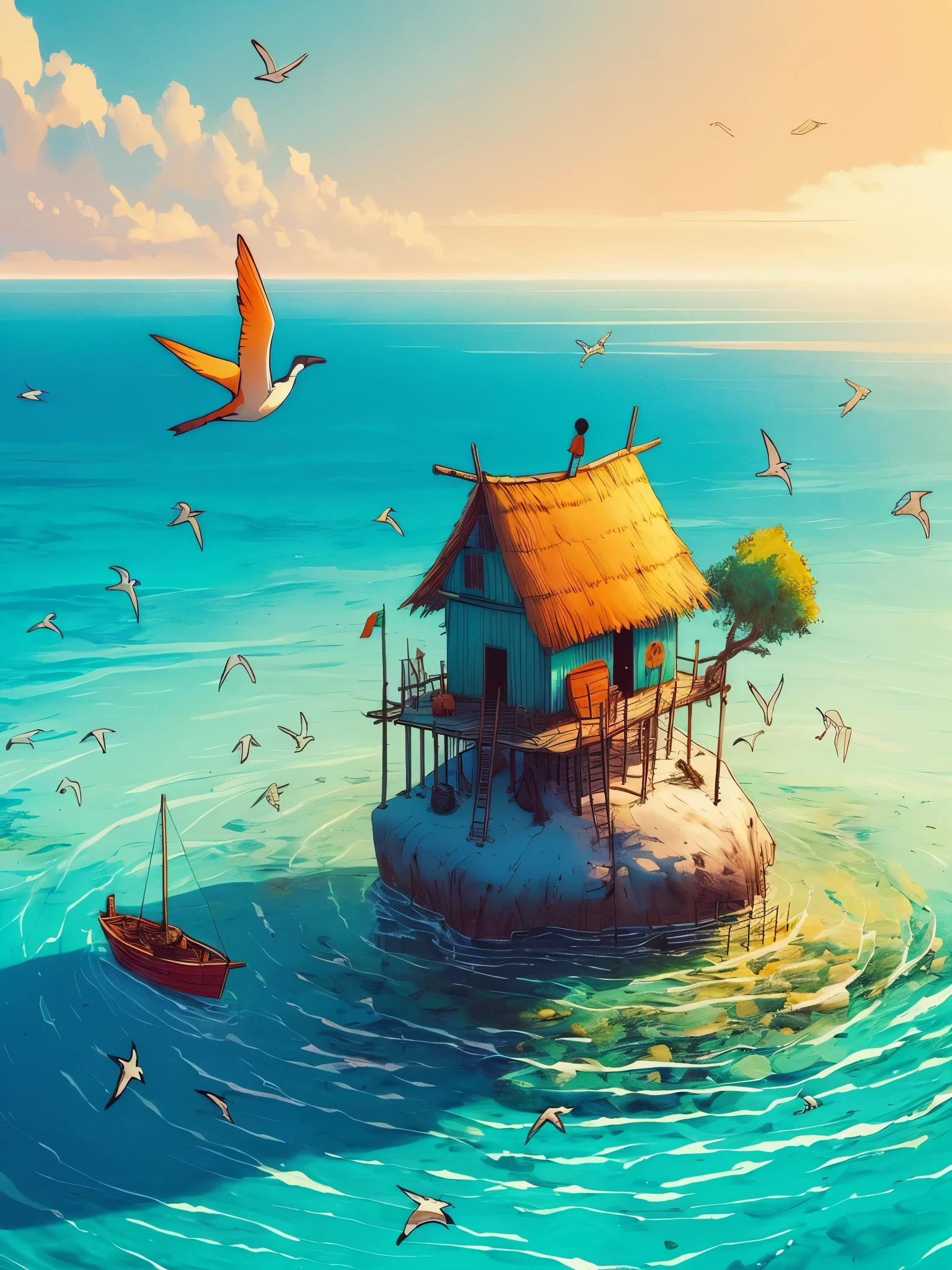 beach hut