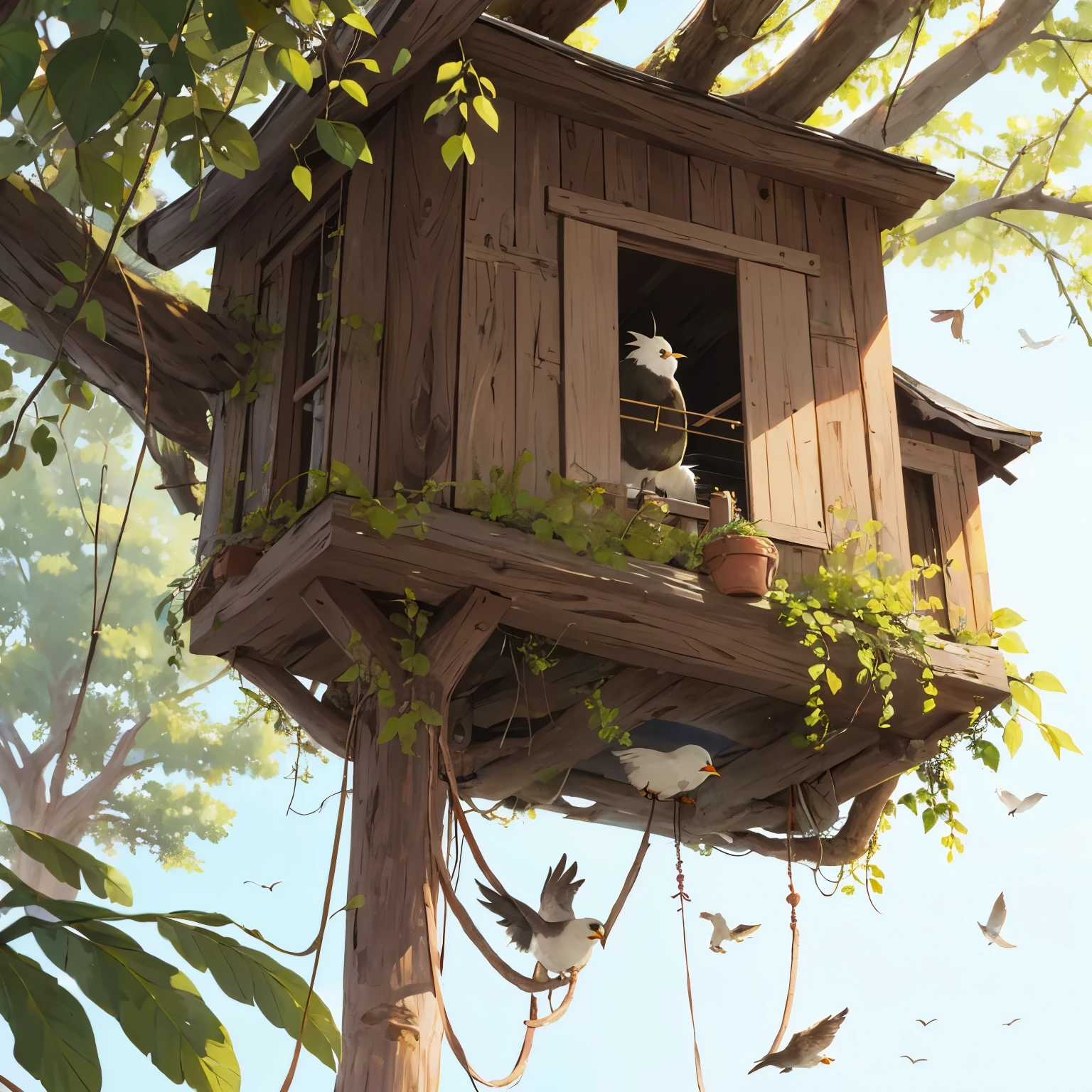 Nests，bird
