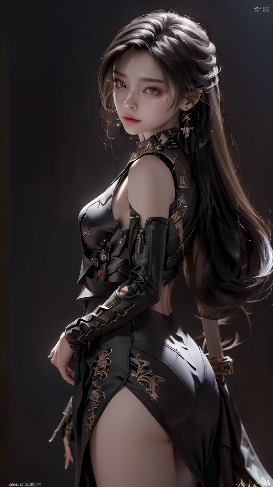 ((highest quality)), ((masterpiece)), (detailed:1.4), 。.。.。.3D, beautiful cyberpunk woman image,nffsw(high dynamic range),ray tracing,NVIDIA RTX,super resolution,unreal 5,Scattered beneath the surface,PBR texturing,post processing,anisotropic filtering,Depth of bounds written,maximum clarity and sharpness,multilayer texture,Albedo and specular maps,surface shading,Accurate simulation of light-matter interactions,perfect proportions,octane rendering,two-tone lighting,wide aperture,Low ISO、White balance、Rule of thirds、8K students、((Holding a sword in your hand))(((Look back and look back)))